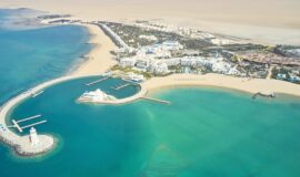Hilton Salwa Beach Resort & Villas Aerial View